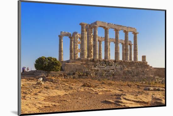 Temple of Poseidon, Cape Sounion, Attica, Greece-Marco Simoni-Mounted Photographic Print