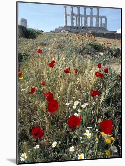Temple of Poseidon, Sounion (Sounio), Greece-Adam Woolfitt-Mounted Photographic Print
