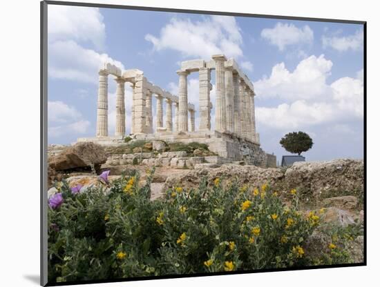 Temple of Poseidon-Richard Nowitz-Mounted Photographic Print