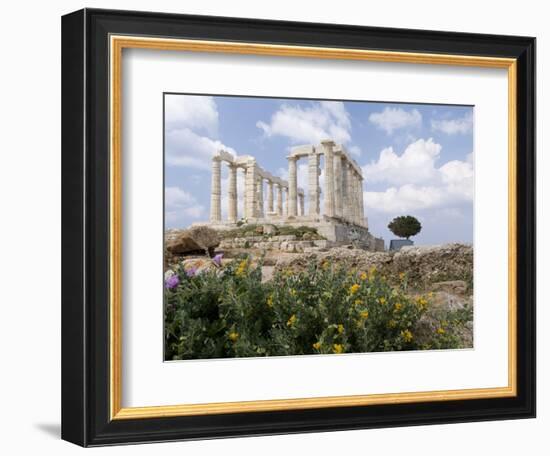 Temple of Poseidon-Richard Nowitz-Framed Photographic Print