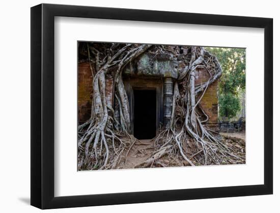 Temple of Prasat Pram (Prasat Bram), Dated 9th to 12th Century, Temple Complex of Koh Ker-Nathalie Cuvelier-Framed Photographic Print