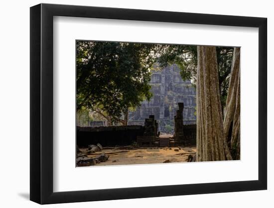 Temple of Prasat Thom (Prasat Kompeng), Dated 9th to 12th Century, Temple Complex of Koh Ker-Nathalie Cuvelier-Framed Photographic Print