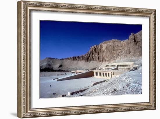 Temple of Queen Hatshepsut, West Bank, Luxor, Egypt, C1470 Bc-CM Dixon-Framed Photographic Print