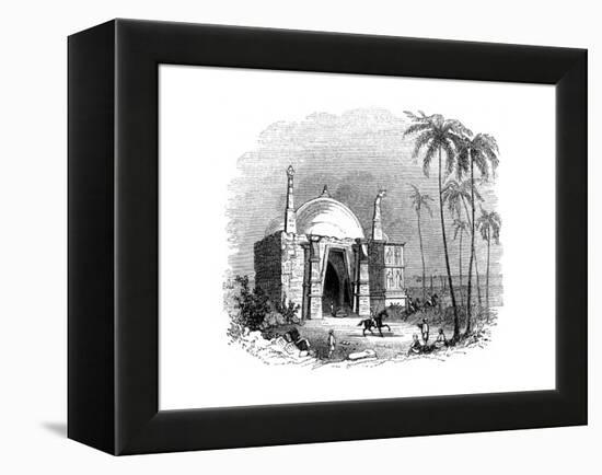 Temple of Somnath, Gujarat, India, 1847-Robinson-Framed Premier Image Canvas