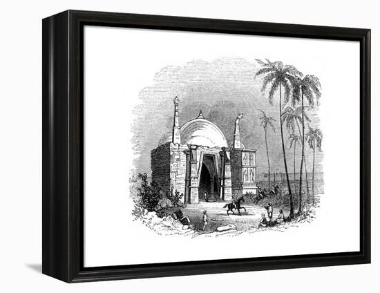 Temple of Somnath, Gujarat, India, 1847-Robinson-Framed Premier Image Canvas