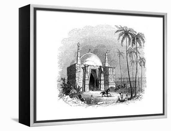 Temple of Somnath, Gujarat, India, 1847-Robinson-Framed Premier Image Canvas