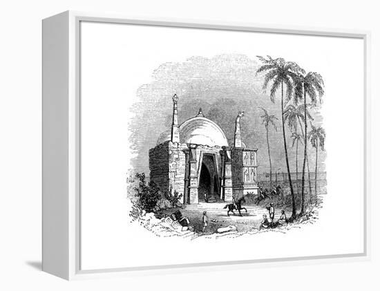 Temple of Somnath, Gujarat, India, 1847-Robinson-Framed Premier Image Canvas