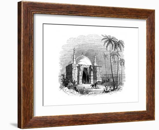 Temple of Somnath, Gujarat, India, 1847-Robinson-Framed Giclee Print