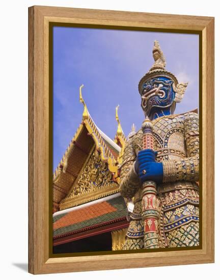 Temple of the Emerald Buddha, Grand Palace, Bangkok, Thailand-Nico Tondini-Framed Premier Image Canvas