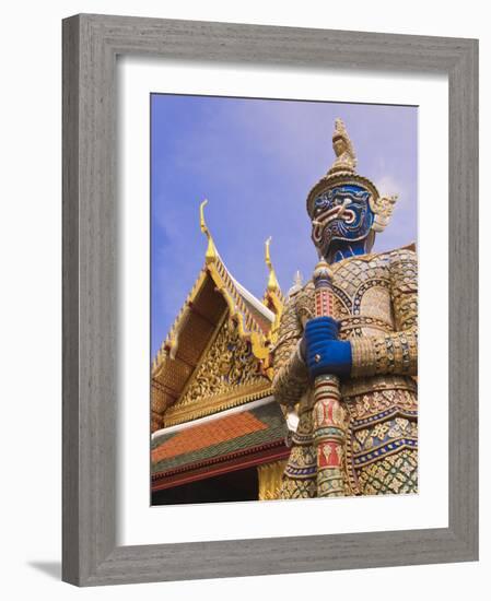 Temple of the Emerald Buddha, Grand Palace, Bangkok, Thailand-Nico Tondini-Framed Photographic Print