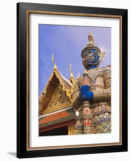 Temple of the Emerald Buddha, Grand Palace, Bangkok, Thailand-Nico Tondini-Framed Photographic Print