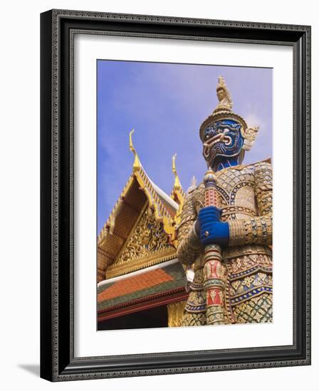 Temple of the Emerald Buddha, Grand Palace, Bangkok, Thailand-Nico Tondini-Framed Photographic Print