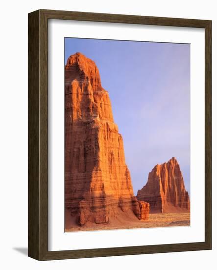 Temple of the Moon and Temple of the Sun-Scott Smith-Framed Photographic Print