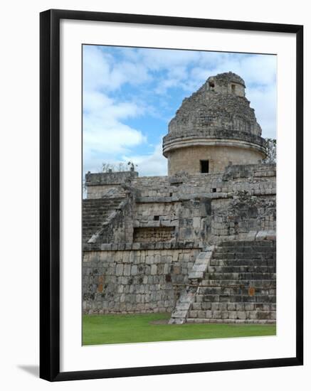 Temple of the Observatory, Chichen Itza, Mexico-Lisa S. Engelbrecht-Framed Photographic Print