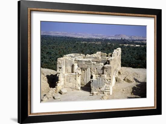 Temple of the Oracle, Siwah, Egypt-Vivienne Sharp-Framed Photographic Print