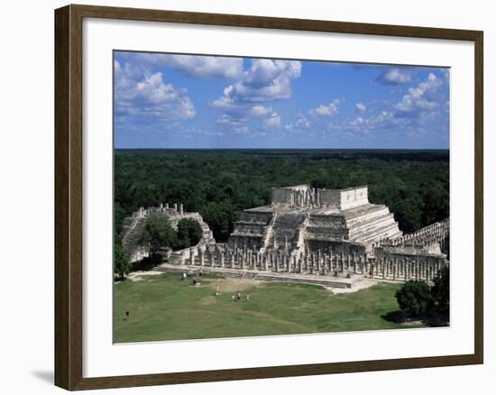 Temple of the Warriors, Chichen Itza, Unesco World Heritage Site, Yucatan, Mexico, North America-Nelly Boyd-Framed Photographic Print