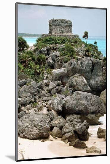 Temple of the Wind God Tulum Mexico-George Oze-Mounted Photographic Print