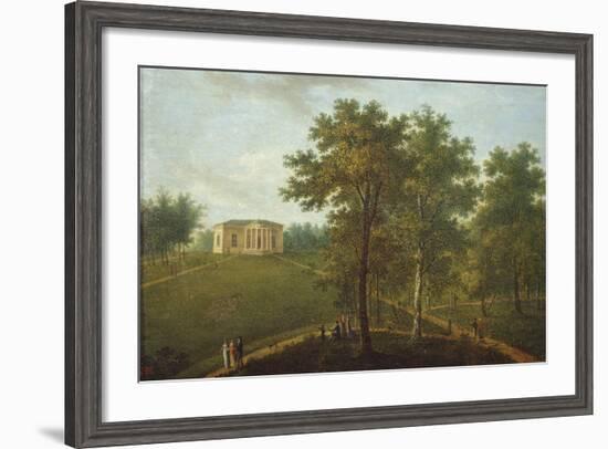 Temple of Truth, View in the Park of Kurakin Estate Nadezhdino, End 1790s-Vasily Petrovich Prichetnikov-Framed Giclee Print