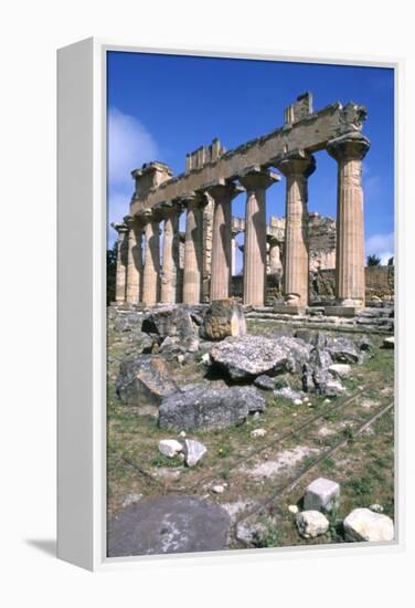 Temple of Zeus, Cyrene, Libya-Vivienne Sharp-Framed Premier Image Canvas