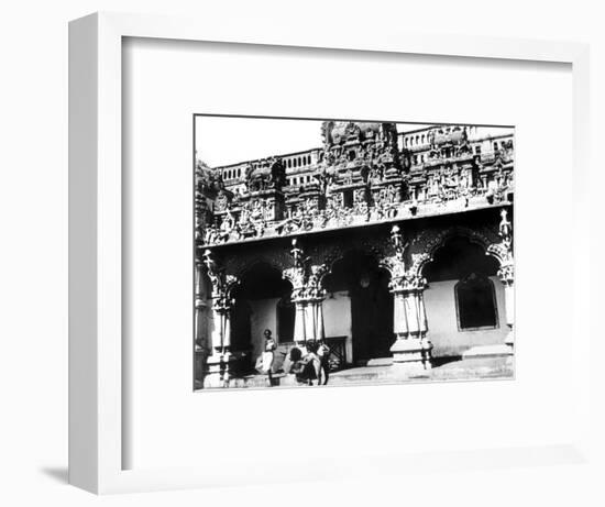 Temple, Singapore, 1900-null-Framed Giclee Print