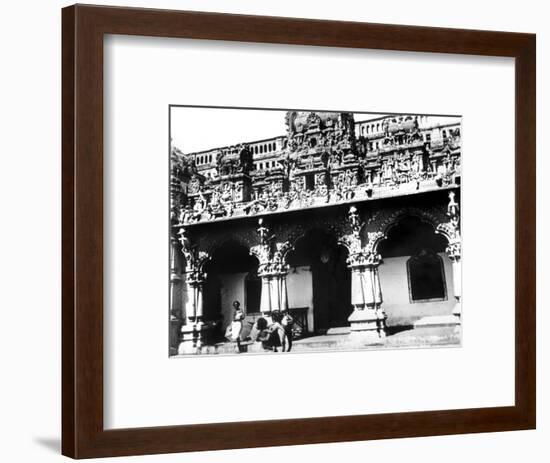 Temple, Singapore, 1900-null-Framed Giclee Print