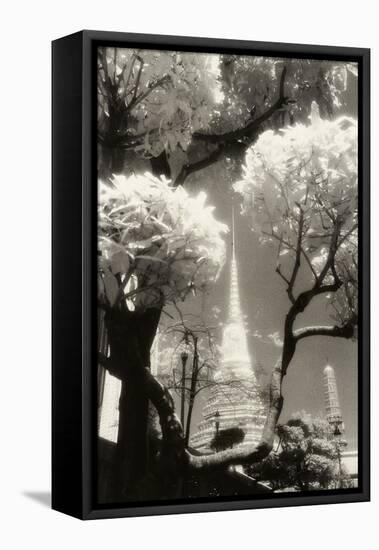 Temple Spire, Wal Phra Keo, Bangkok,Thailand-Theo Westenberger-Framed Premier Image Canvas