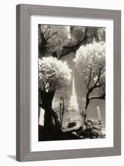 Temple Spire, Wal Phra Keo, Bangkok,Thailand-Theo Westenberger-Framed Photographic Print