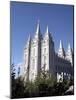 Temple Square Featuring the Salt Lake Temple, Church of Jesus Christ of Latter-Day Saints-Lynn Seldon-Mounted Photographic Print
