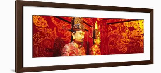 Temple Statues, Hoa Lu, Vietnam-null-Framed Photographic Print