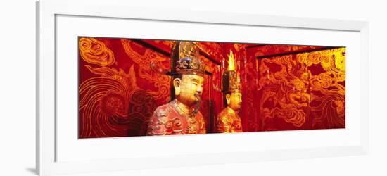 Temple Statues, Hoa Lu, Vietnam-null-Framed Photographic Print