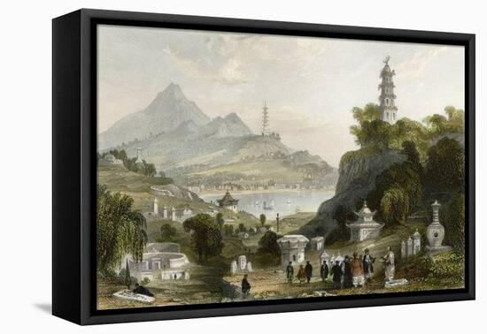 Temple Thundering Winds-Thomas Allom-Framed Stretched Canvas