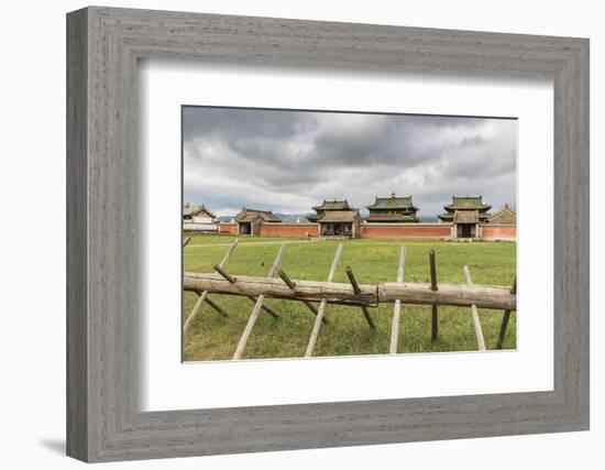 Temples in Erdene Zuu Monastery, Harhorin, South Hangay province, Mongolia, Central Asia, Asia-Francesco Vaninetti-Framed Photographic Print