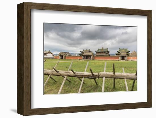 Temples in Erdene Zuu Monastery, Harhorin, South Hangay province, Mongolia, Central Asia, Asia-Francesco Vaninetti-Framed Photographic Print