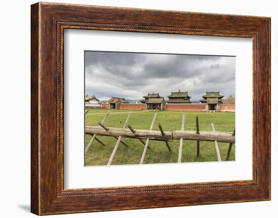 Temples in Erdene Zuu Monastery, Harhorin, South Hangay province, Mongolia, Central Asia, Asia-Francesco Vaninetti-Framed Photographic Print