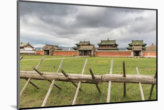 Temples in Erdene Zuu Monastery, Harhorin, South Hangay province, Mongolia, Central Asia, Asia-Francesco Vaninetti-Mounted Photographic Print