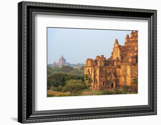 Temples of Bagan (Pagan), Myanmar (Burma), Asia-Jordan Banks-Framed Photographic Print