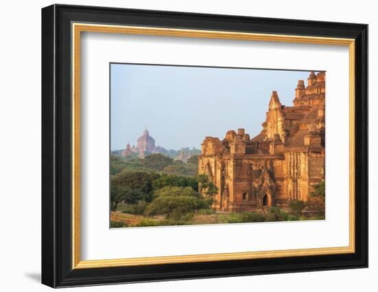 Temples of Bagan (Pagan), Myanmar (Burma), Asia-Jordan Banks-Framed Photographic Print