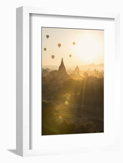 Temples of Bagan (Pagan), Myanmar (Burma), Asia-Janette Hill-Framed Photographic Print