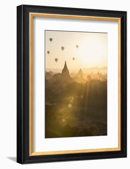 Temples of Bagan (Pagan), Myanmar (Burma), Asia-Janette Hill-Framed Photographic Print