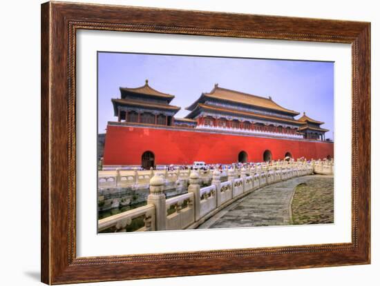 Temples of the Forbidden City in Beijing China-PlusONE-Framed Photographic Print