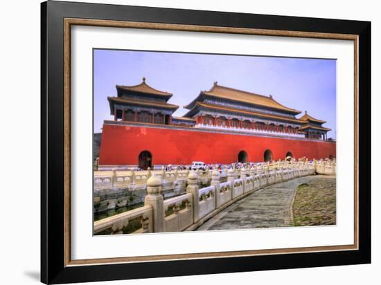 Temples of the Forbidden City in Beijing China-PlusONE-Framed Photographic Print