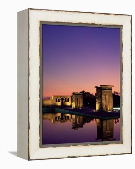 Templo De Debod, Madrid, Spain-Upperhall-Framed Premier Image Canvas