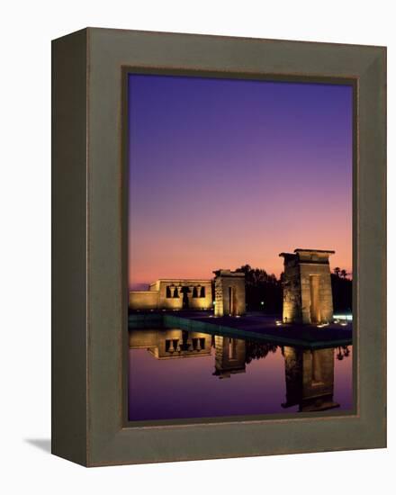 Templo De Debod, Madrid, Spain-Upperhall-Framed Premier Image Canvas