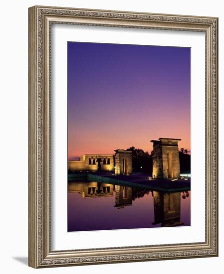 Templo De Debod, Madrid, Spain-Upperhall-Framed Photographic Print