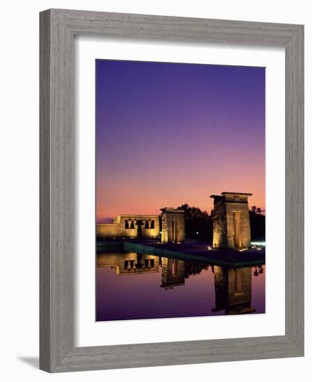 Templo De Debod, Madrid, Spain-Upperhall-Framed Photographic Print