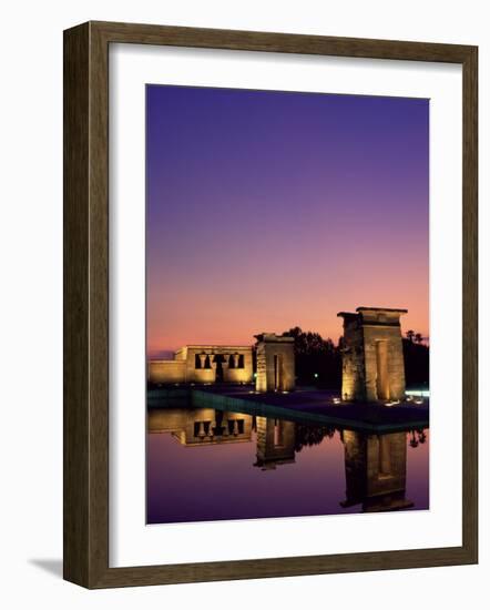 Templo De Debod, Madrid, Spain-Upperhall-Framed Photographic Print