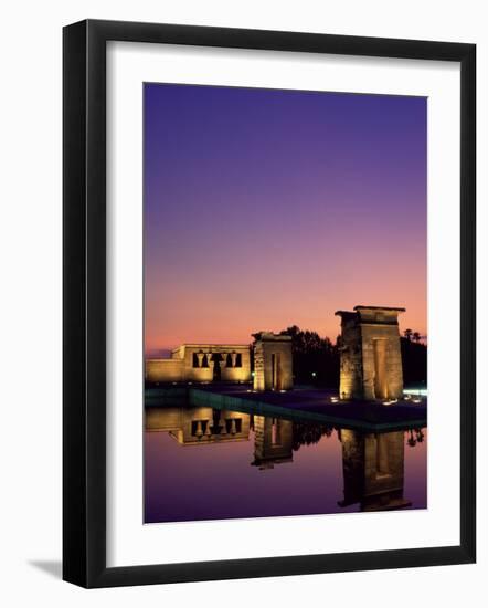 Templo De Debod, Madrid, Spain-Upperhall-Framed Photographic Print