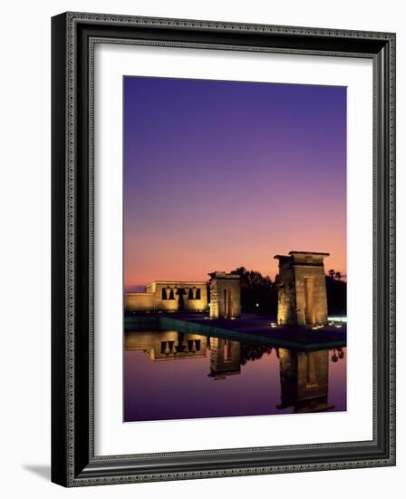 Templo De Debod, Madrid, Spain-Upperhall-Framed Photographic Print