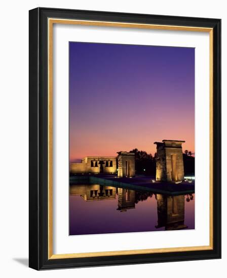 Templo De Debod, Madrid, Spain-Upperhall-Framed Photographic Print