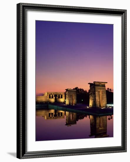 Templo De Debod, Madrid, Spain-Upperhall-Framed Photographic Print